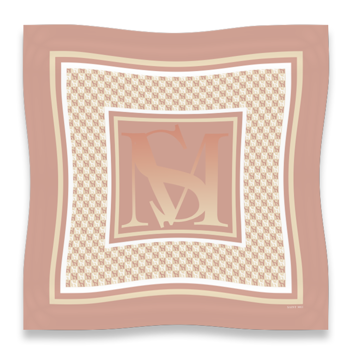 Saint Mei Logo 사각 스카프 #3